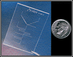 Caliper Technologies lab chip.